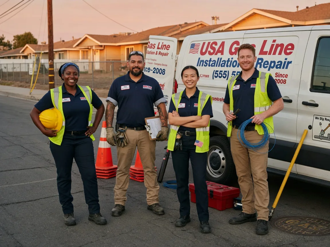 Gas Line Installation company in Magness, AR